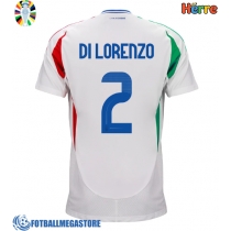 Fotballdrakt Herre Italia Giovanni Di Lorenzo #2 Bortedrakt EM 2024 Kortermet